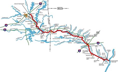 Industrial History: 1960s McClellan-Kerr Waterway (MKARNS)