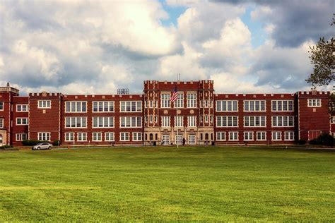 Parkersburg High School - West Virginia Photograph by Mountain Dreams ...