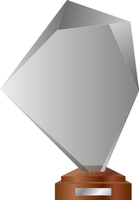 Glass trophy vector illustration isolated 8852639 PNG