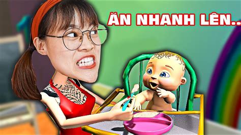 Tải Trò Chơi Em Bé | Hà Sam Lần Đầu Làm Mẹ Cho Em Bé Tập Ăn Trong Game Mother Life Simulator ...