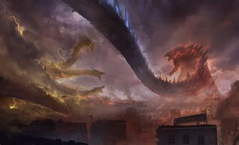 Godzilla Vs King Ghidorah Godzilla Fan Art Fanpop Page | The Best Porn Website