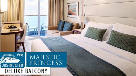 Deluxe Balcony Stateroom (Obstructed) | Majestic Princess Tour & Review ...