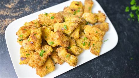 Oven Fried Catfish Nuggets Recipe