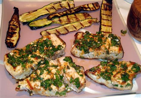 Grilled Swordfish With Herbs - New York Food Journal