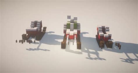 Small Santa's Sleigh [x3] (Map Download) Minecraft Map