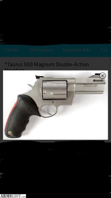 ARMSLIST - Want To Buy: Taurus Raging Bull 500 Magnum