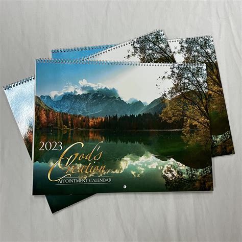 2023 God's Creation Calendar — Church Of God Holiness In Christ