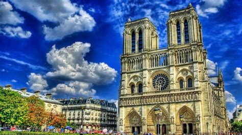 Notre Dame Cathedral - Paris, France | Hd Desktop Wallpaper