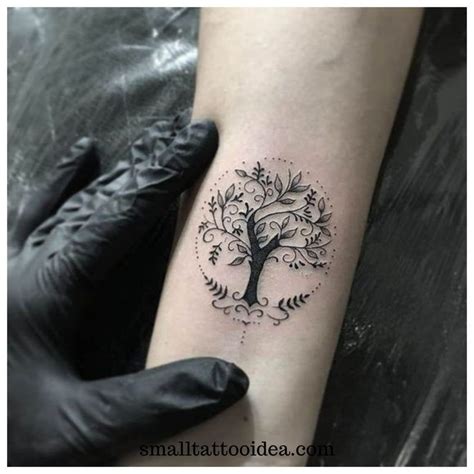 small tree of life tattoos on wrist | Tattoo designs for women ...