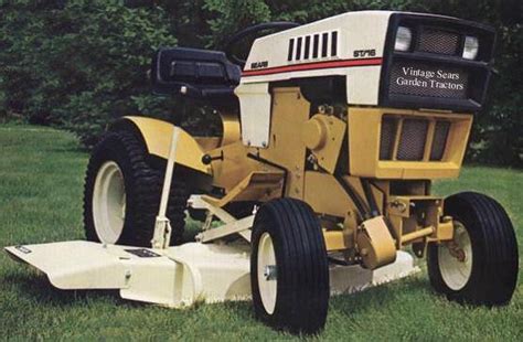 Vintage Sears Lawn Tractor Parts : Sears Lawn & Garden Tractor | Lawn ...