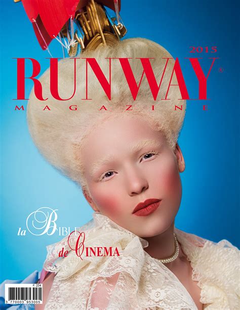 RUNWAY MAGAZINE cover 2015