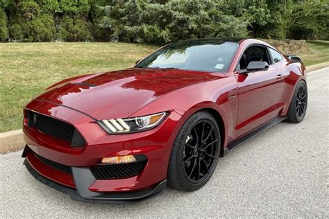 For Sale: 2019 Ford Mustang Shelby GT350 (Ruby Red Metallic, modified, supercharged 5.2L "Voodoo ...