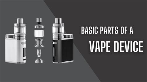 Vaping Explained: The Basic Parts of a Vape Device - VapeSmith