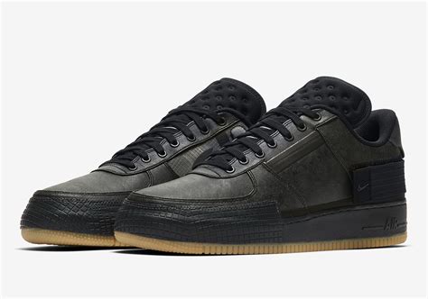 Nike Air Force 1 Type Black Gum CJ1281-001 Release Info | SneakerNews.com