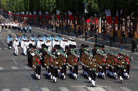 Bastille Day Parade: Indian Army Marches On Champs Elysees