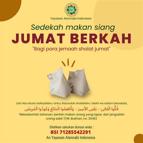 SEDEKAH JUMAT BERKAH | Donasi muslim