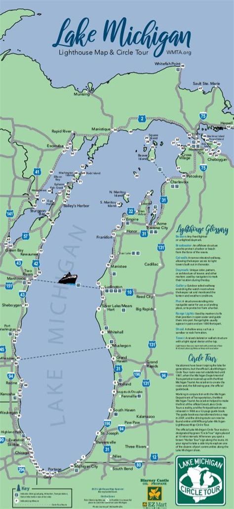 Want to take a Lake Michigan lighthouse tour? New map shows you how ...