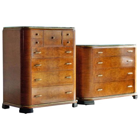 Art Deco Dresser Set by Rockford, 1930s at 1stDibs | rockford cabinet company dresser, 1930s art ...