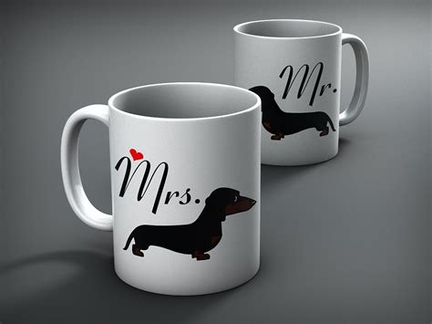 Unique and Funny Dachshund Mugs and Cups for Doxie Lovers