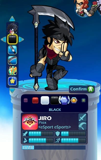 First lvl 25 Jiro in the world! :^) : Brawlhalla