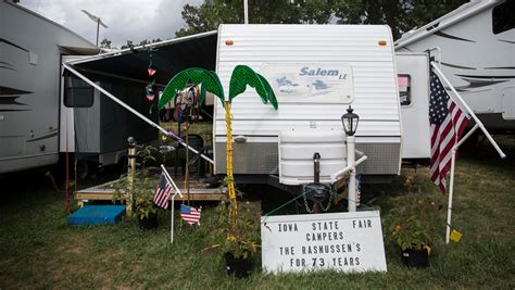 Camping at the Iowa State Fairgrounds in Des Moines