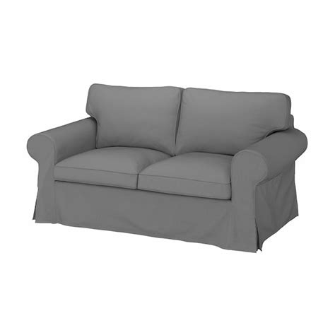 EKTORP Cover for 2-seat sofa, Remmarn light grey - IKEA