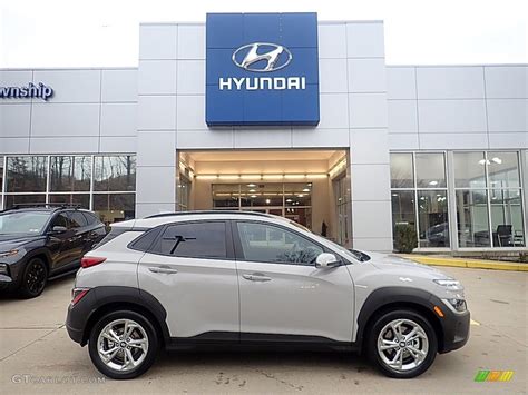 2023 Cyber Silver Hyundai Kona SEL AWD #145171684 Photo #11 | GTCarLot ...