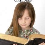 Bible verses about children