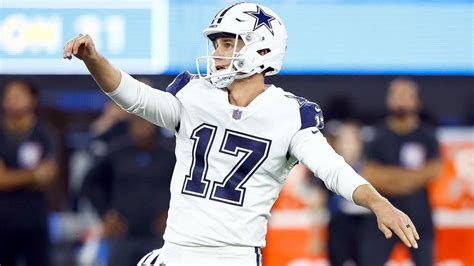 Cowboys rookie kicker Brandon Aubrey ties NFL record after working as ...