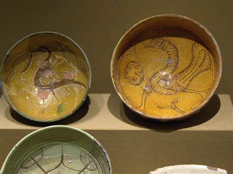 Glazes ceramics, sgraffito and painted decoration, 12th - … | Flickr