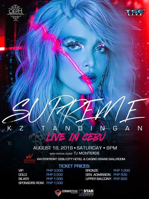 SUPREME KZ Tandingan, LIVE in Cebu on August 18