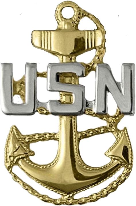 Amazon.com: United States Navy Chief Petty Officer Badge Lapel/Hat Pin ...