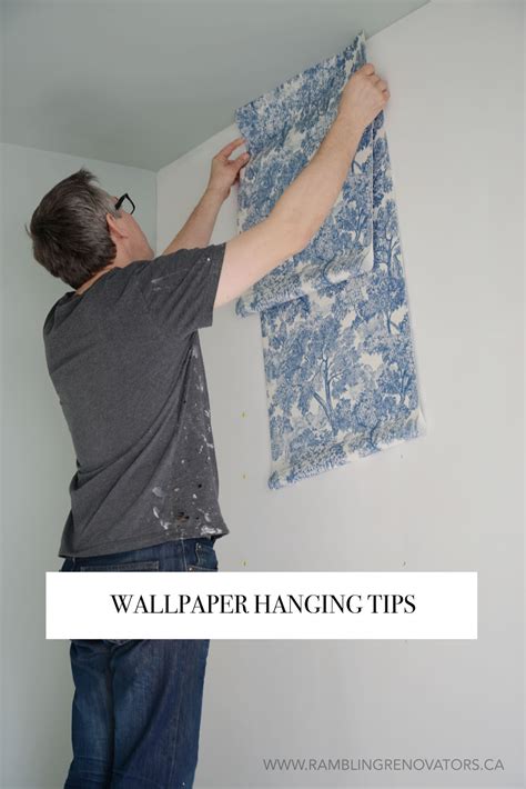 Office Progress and Wallpaper Hanging Tips - Rambling Renovators