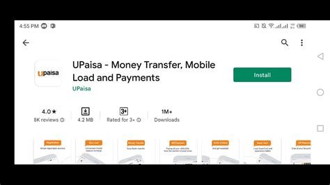 How To Use UPaisa App In Android - YouTube