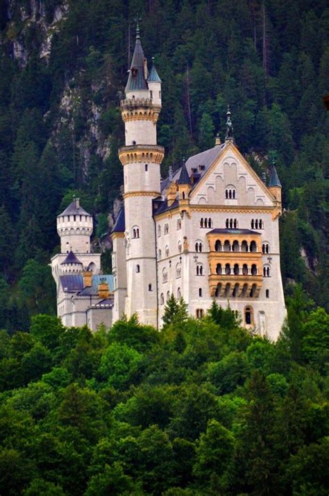 AKA "Sleeping Beauty Castle" Neuschwanstein Castle, Bavaria, Germany | Neuschwanstein castle ...