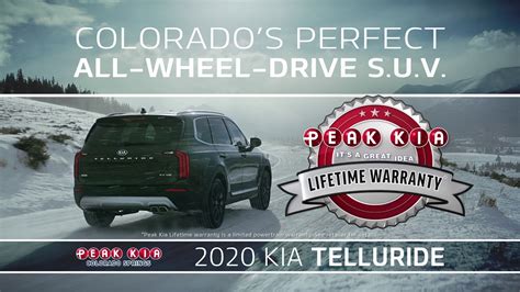 Peak Kia Colorado Springs Telluride Dec 2019 - YouTube