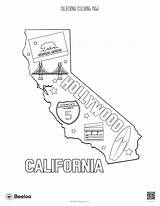 Coloring Pages Of California sketch template