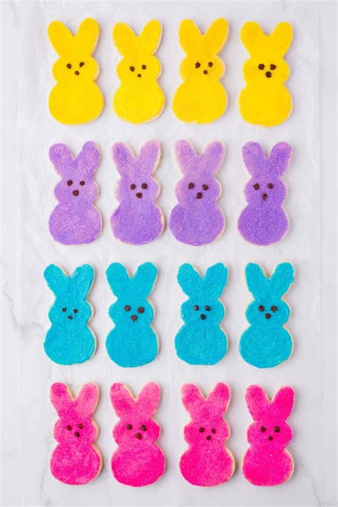 Peeps Bunny Cookies - The First Year