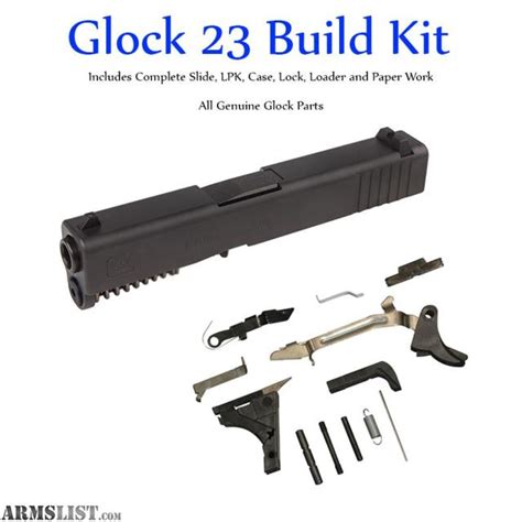 ARMSLIST - For Sale: Glock 23 Gen 3 Build Kit for Polymer 80 Frames