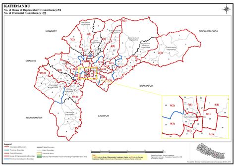 Constituency Map of Kathmandu District of Nepal – Nepal Archives