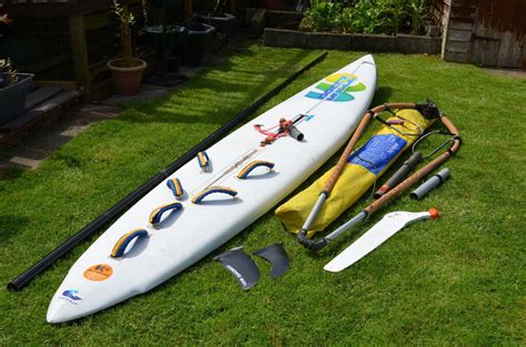 Complete Beginners Windsurfing Set / Board, Sail, Mast, Boom ect... | in Torrington, Devon | Gumtree