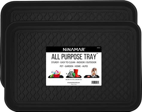 Ninamar Boot Tray 20 x 15 Inch - 2 Trays - Walmart.com