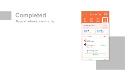 Delivery App - Chicken King on Behance