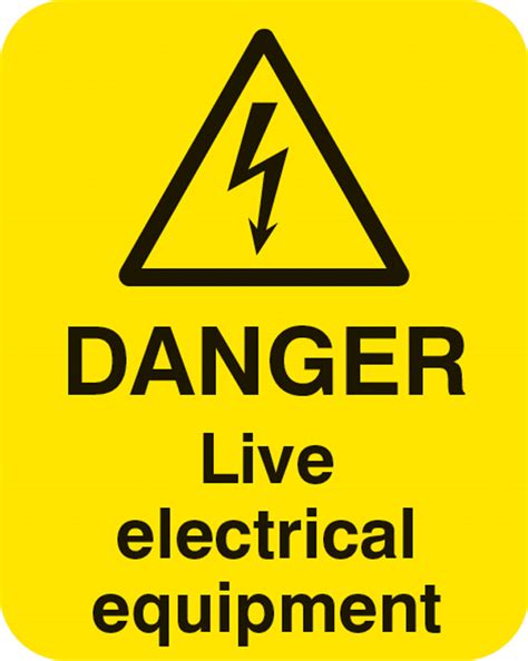 Electrical Warning Signs - ClipArt Best