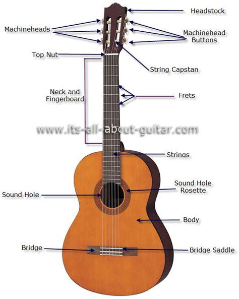 Gambar Nylon String Guitar Diagram Gambar Gitar di Rebanas - Rebanas