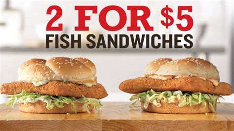 arby's fish sandwich - Living On The Cheap