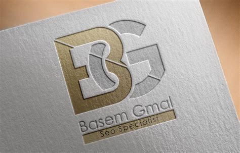 BG logo design :: Behance