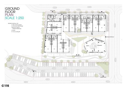 AlShati strip mall -Archdaily Competition :: Behance