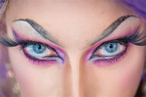 Browse Free HD Images of Drag Queen Eyes Very Close Up