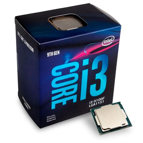 Procesador Intel Core i3-9100F, 3.60 GHz, 6 MB Caché L3, LGA1151, 65W ...